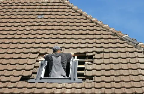 Pose de velux - Puybrun